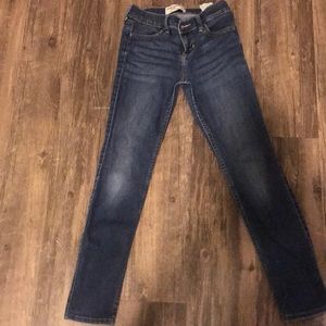 Abercrombie kids super skinny jeans